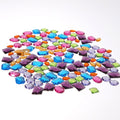 Grimm's Large Glitter Stones - 140 pieces