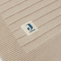 Jollein Deken Ledikant Pure Knit - Nougat2