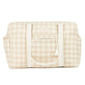 Nobodinoz Weekend Tas Opera Ivory Checks