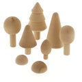 Raduga Grez Houten Bomen Set Naturel Groot