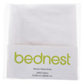 Bednest Matrashoeslaken van Geweven Katoen Wit