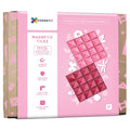 Connetix Basisplaten Pink & Berry Pastel – 2 stuks