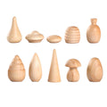 Grapat Mandala Natural Wood - 120 Pieces