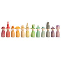 Grapat Nins® Poppetjes met Hoed Fancy - 12 Stuks
