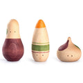 Grapat Wooden Play Figures Ooh-lala - 3 Pieces