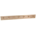 Iris Hantverk Wooden Coat Rack with 7 Hooks