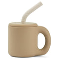Liewood Cup With Straw Jenna Oat