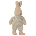 Maileg Mini Knuffelkonijn Blauw in Romper - 16 cm
