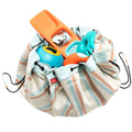 Play and Go Storage Bag-Play Mat Outdoor Stripes