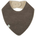 Popolini Bandana Bib Reversible Gray