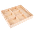 TickiT Houten Sorteerbak 7 Vakjes