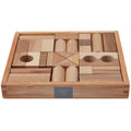 Wooden Story Houten Blokken Naturel 30 Stuks