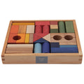 Wooden Story Wooden Blocks Rainbow 30 Pieces