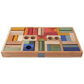 Wooden Story Wooden Blocks Rainbow 54 Pieces